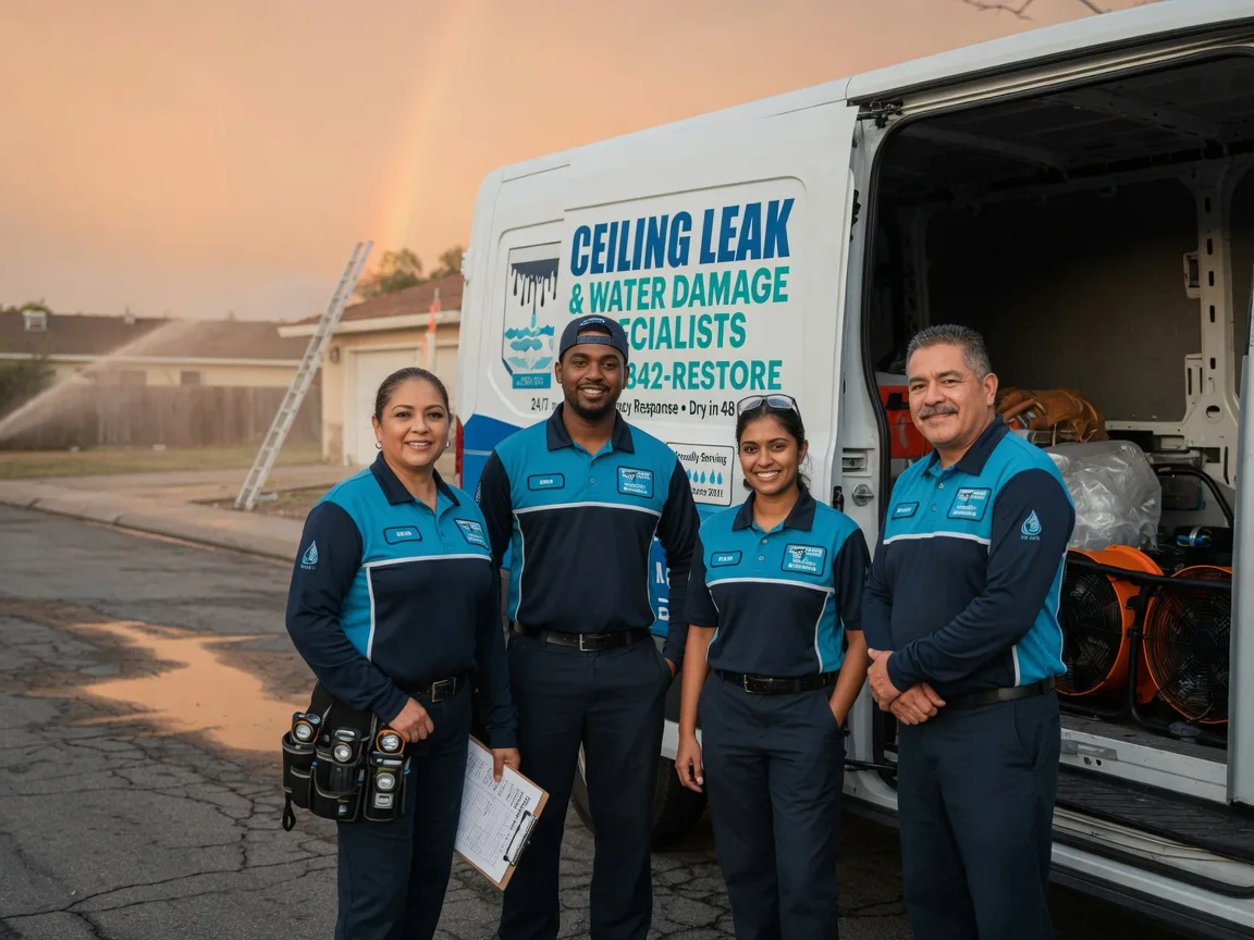 Ceiling Leak Cleanup company in Allentown, NY